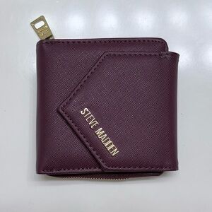 Steve Madden Burgundy Wallet